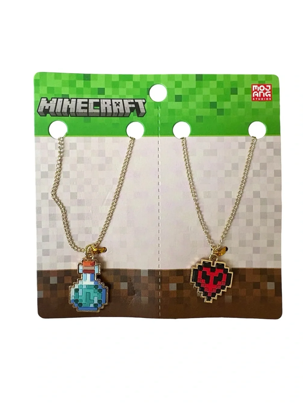 Minecraft Bestie Necklace Set